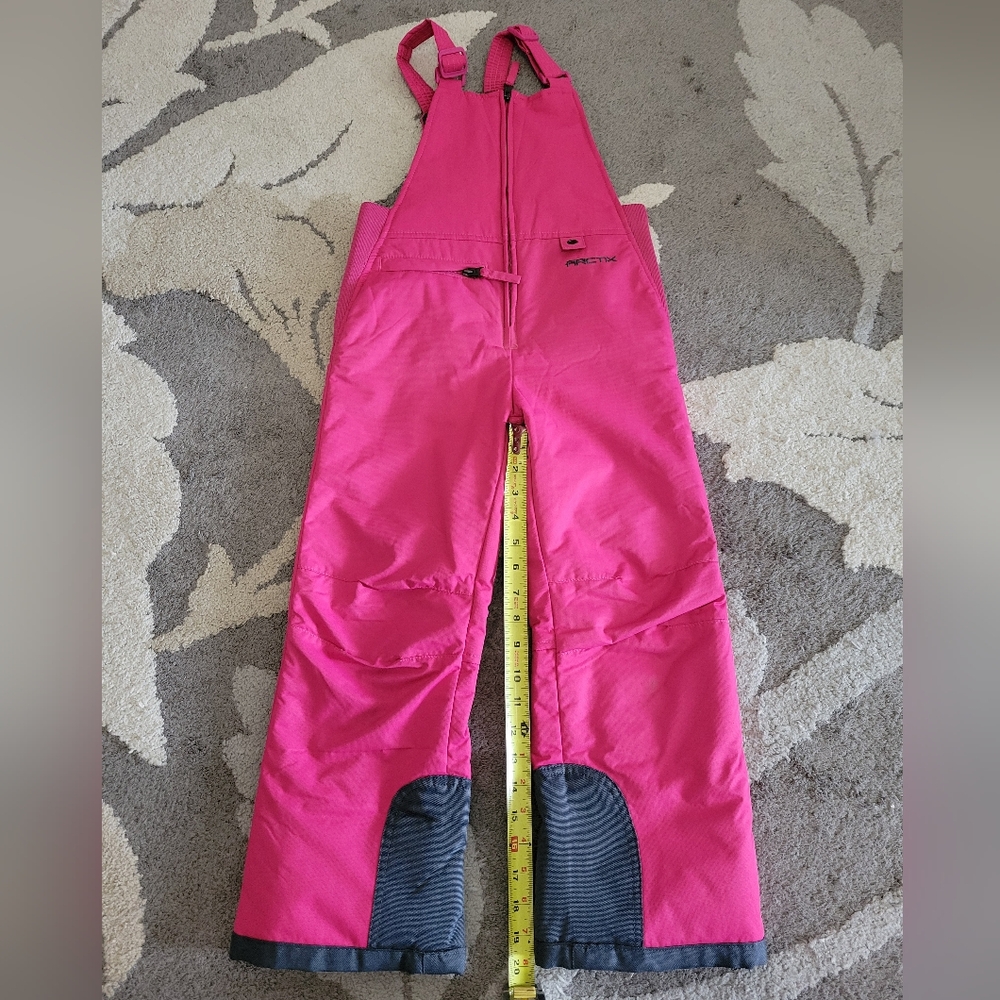 Arctix Snow Bibs Pink